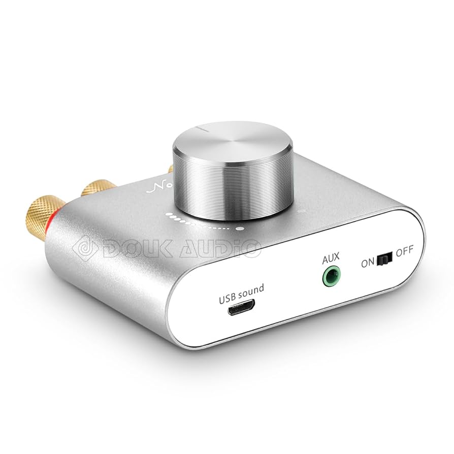 Nobsound Mini Bluetooth 5.0 Power Amplifier, Stereo Hi-Fi